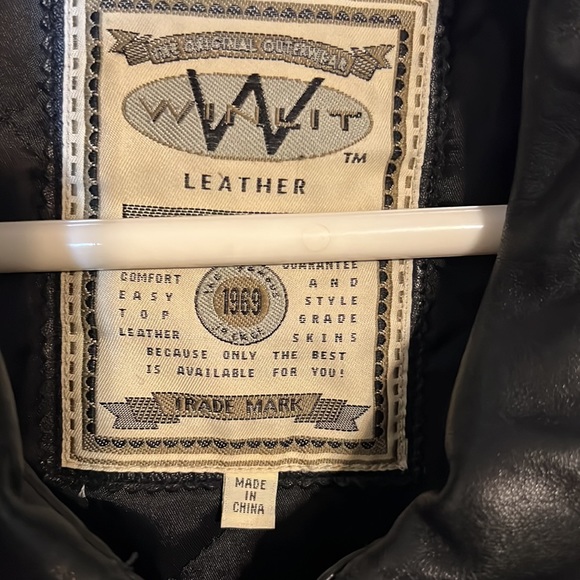 Winlit Genuine Leather Jacket 1969 Vintage. Excellent condition original outerwa - Picture 2 of 4